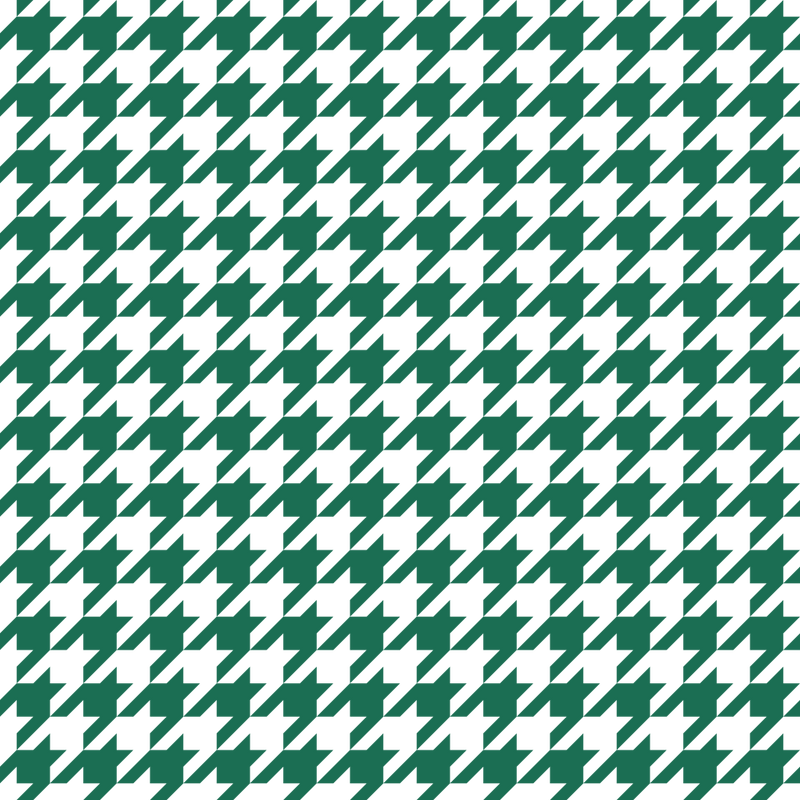 Houndstooth Fabric - Hunter Green - ineedfabric.com