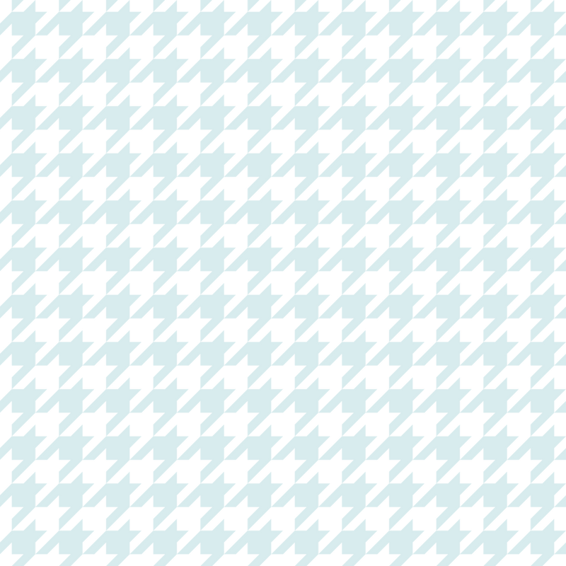 Houndstooth Fabric - Iceberg - ineedfabric.com