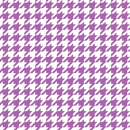 Houndstooth Fabric - Soft Purple - ineedfabric.com