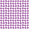 Houndstooth Fabric - Soft Purple - ineedfabric.com
