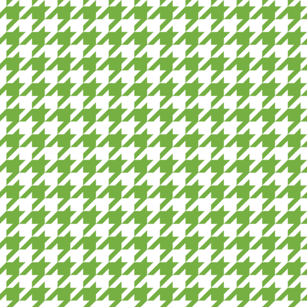 Houndstooth Fabric - Spring Green - ineedfabric.com