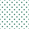 Hunter Green Dots Fabric - White - ineedfabric.com