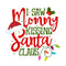 I Saw Mommy Kissing Santa Claus Fabric Panel - ineedfabric.com