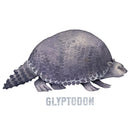 Ice Age Glyptodon Fabric Panel - ineedfabric.com