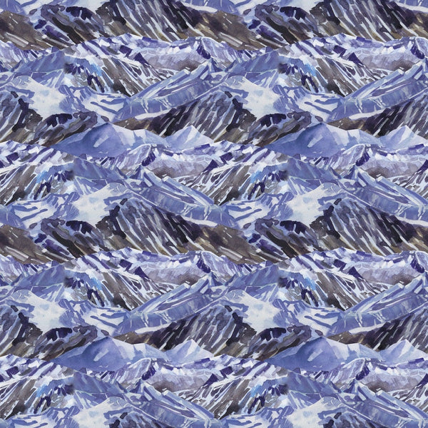 Ice Age Mountain Fabric - ineedfabric.com