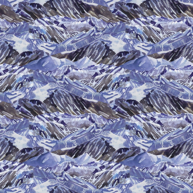 Ice Age Mountain Fabric - ineedfabric.com