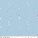 Idyllic Sprinkles Fabric - Light Blue - ineedfabric.com