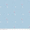 Idyllic Sprinkles Fabric - Light Blue - ineedfabric.com