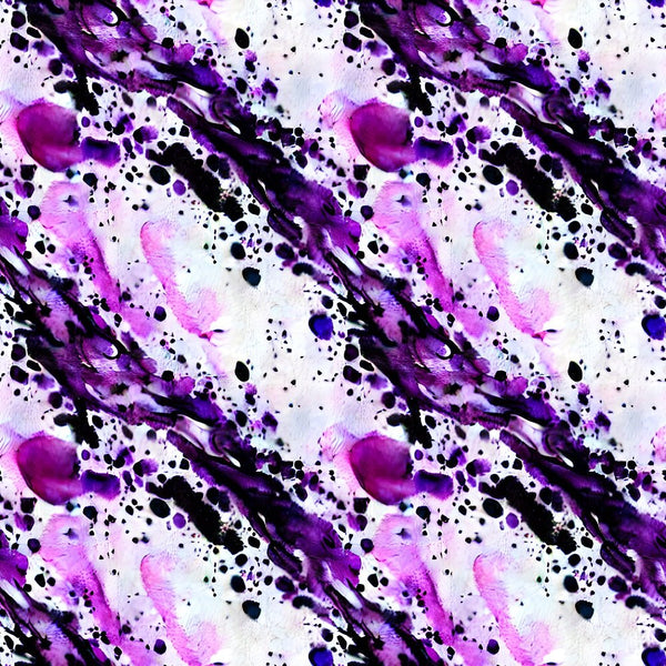 Ink Splatter Pattern 8 Fabric - ineedfabric.com