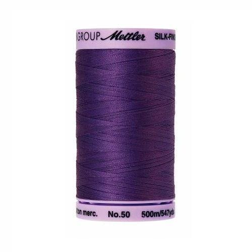 Iris Blue Silk-Finish 50wt Solid Cotton Thread - 547yds - ineedfabric.com