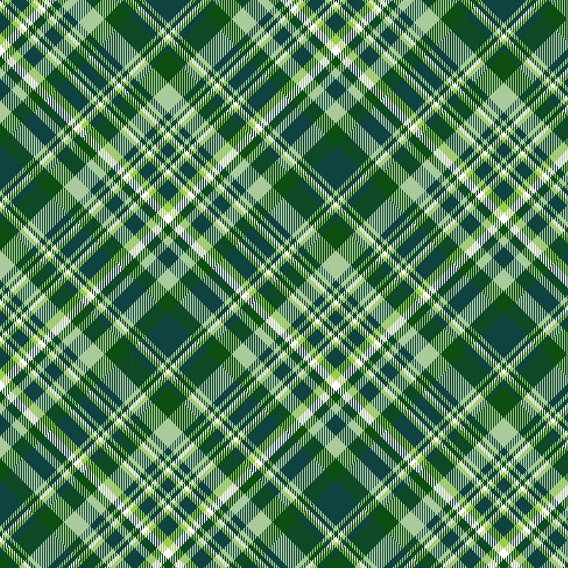 Irish Check Plaid Fabric - ineedfabric.com