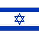 Israeli Flag Fabric Panel - ineedfabric.com