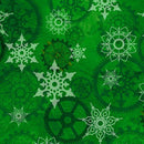 It's a Steampunk Christmas Gears Fabric - ineedfabric.com