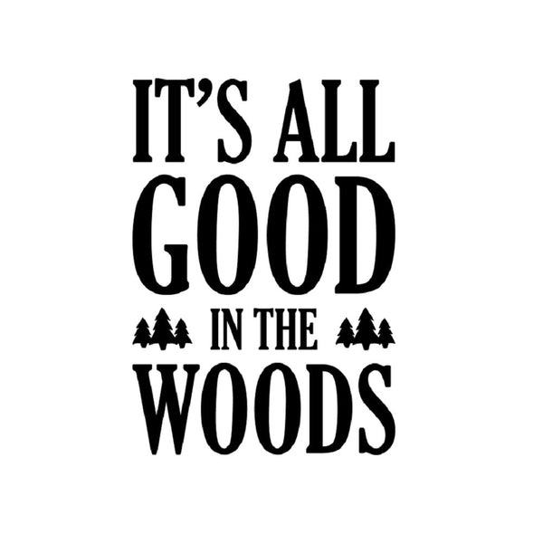 It's All Good In The Woods Fabric Panel - ineedfabric.com