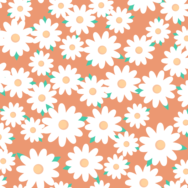 Japanese Round Floral Fabric - Copper River - ineedfabric.com