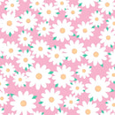 Japanese Round Floral Fabric - Cupid Pink - ineedfabric.com