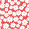 Japanese Round Floral Fabric - Red - ineedfabric.com