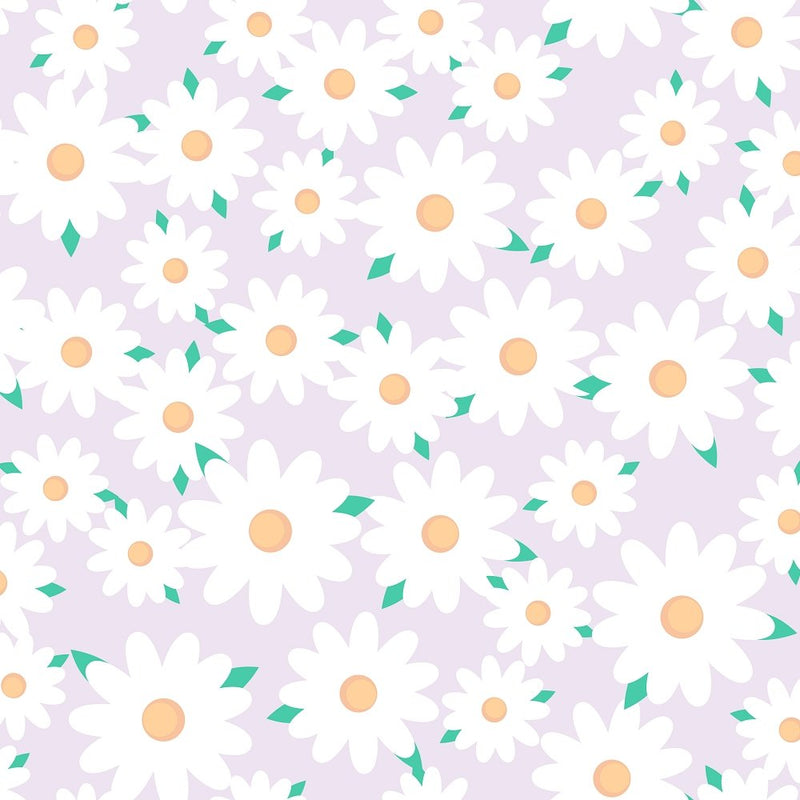 Japanese Round Floral Fabric - Vintage Violet - ineedfabric.com