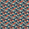 Japanese Waves 3 Fabric - ineedfabric.com