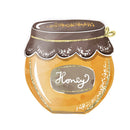 Jar Of Honey Fabric Panel - ineedfabric.com