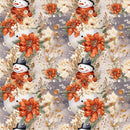 Jolly Snowmen Pattern 12 Fabric - ineedfabric.com