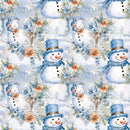 Jolly Snowmen Pattern 13 Fabric - ineedfabric.com