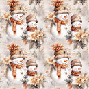 Jolly Snowmen Pattern 16 Fabric - ineedfabric.com