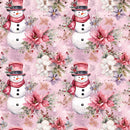 Jolly Snowmen Pattern 5 Fabric - ineedfabric.com