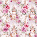 Jolly Snowmen Pattern 9 Fabric - ineedfabric.com