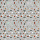 Joyful Christmas Stars Fabric - ineedfabric.com