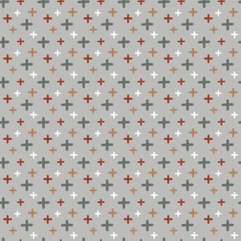 Joyful Christmas Stars Fabric - ineedfabric.com