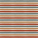 Joyful Christmas Stripes Fabric - ineedfabric.com