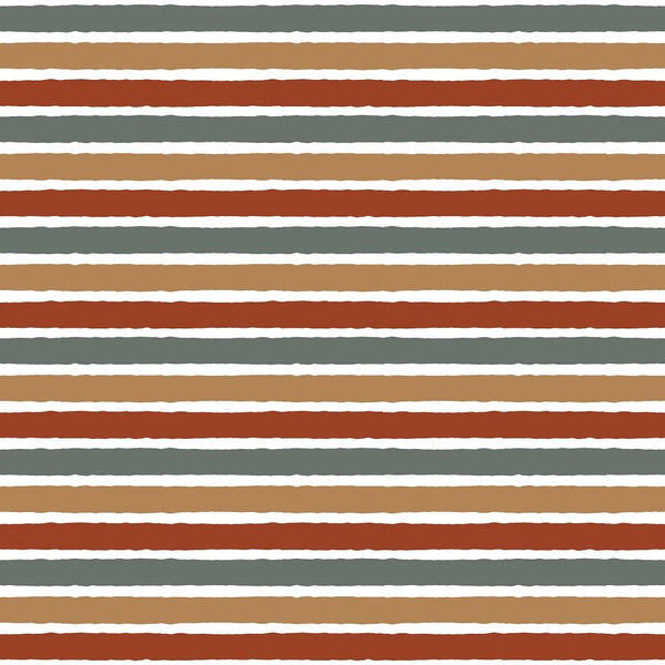 Joyful Christmas Stripes Fabric - ineedfabric.com