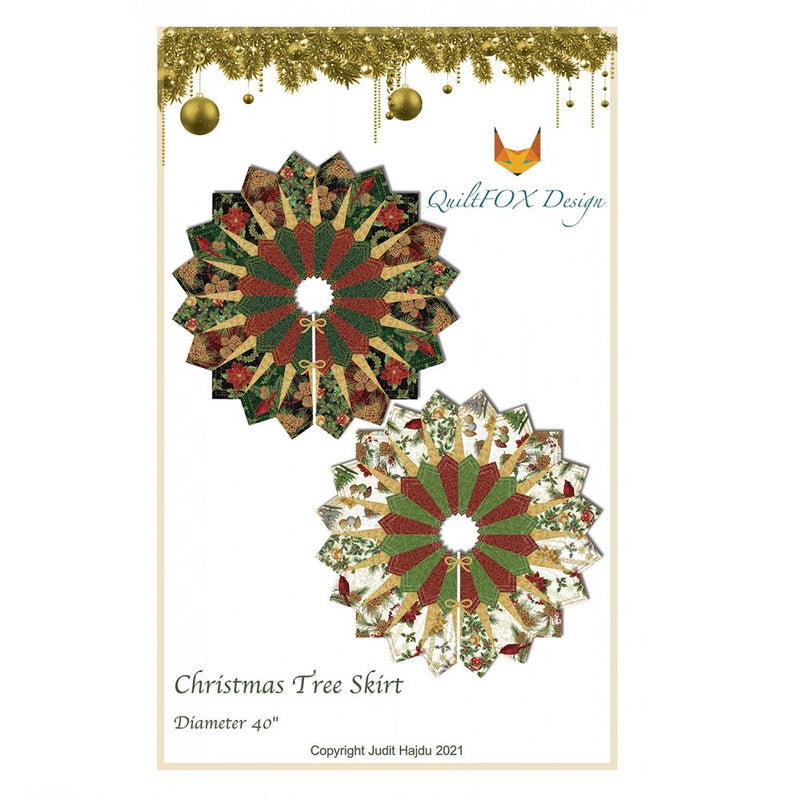 Joyful Traditions Christmas Tree Skirt Pattern - ineedfabric.com