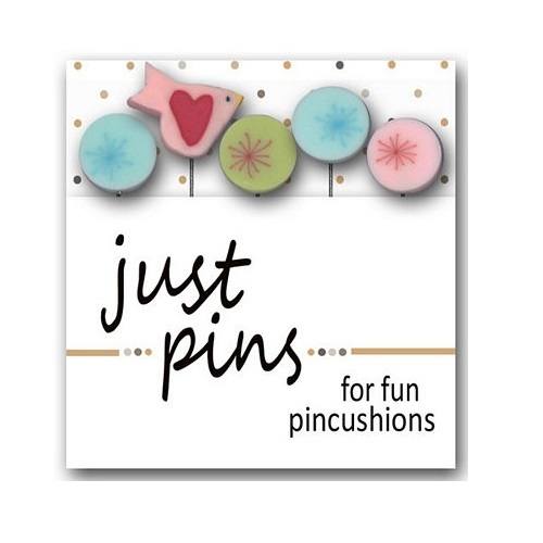 Just Pins, Touch of Frost Pins - 5ct - ineedfabric.com