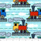 Kid's Time, Train Fabric - ineedfabric.com