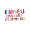 Kindness Changes Everything Fabric Panel - ineedfabric.com