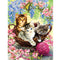 Kittens and Flowers Puzzle - 500pc - ineedfabric.com