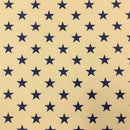 Large Antique Stars Fabric - Navy - ineedfabric.com