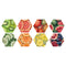 Laser Cut Circle Pack of Fruit Slices - 8 Pieces - ineedfabric.com
