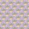 Lavender Bouquet in Purse on Vines Fabric - Purple - ineedfabric.com