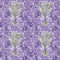 Lavender Bouquet on Vines Fabric - Purple - ineedfabric.com