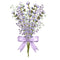 Lavender Bouquet With Purple Bow Fabric Panel - ineedfabric.com