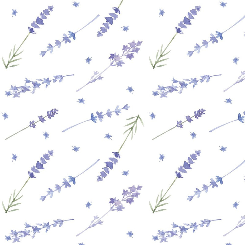 Lavender In The Wind Fabric - ineedfabric.com