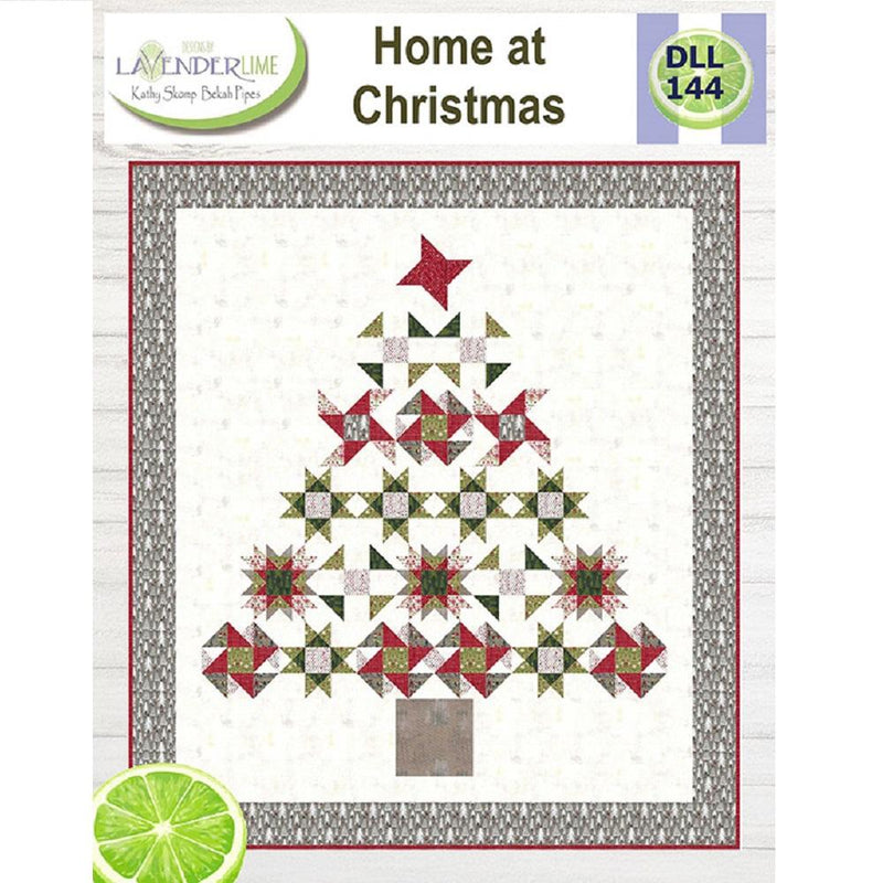 Lavender Lime, Christmas At Home Quilt Pattern - ineedfabric.com