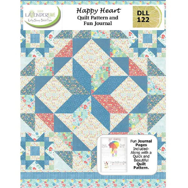 Lavender Lime, Happy Hearts Quilt Pattern - ineedfabric.com