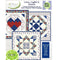Lavender Lime, Love, Light & Peace Quilt Pattern - ineedfabric.com