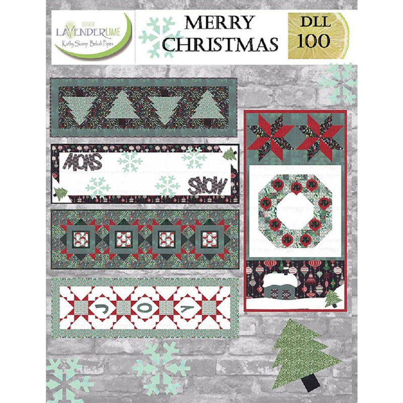 Lavender Lime, Merry Christmas Quilt Pattern - ineedfabric.com