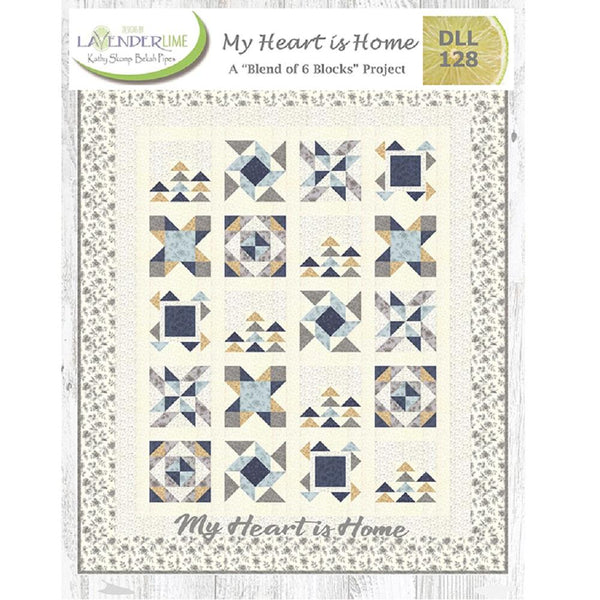 Lavender Lime, My Heart Is Home Quilt Pattern - ineedfabric.com
