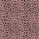 Leopard Skin Fabric - Rose Gold - ineedfabric.com